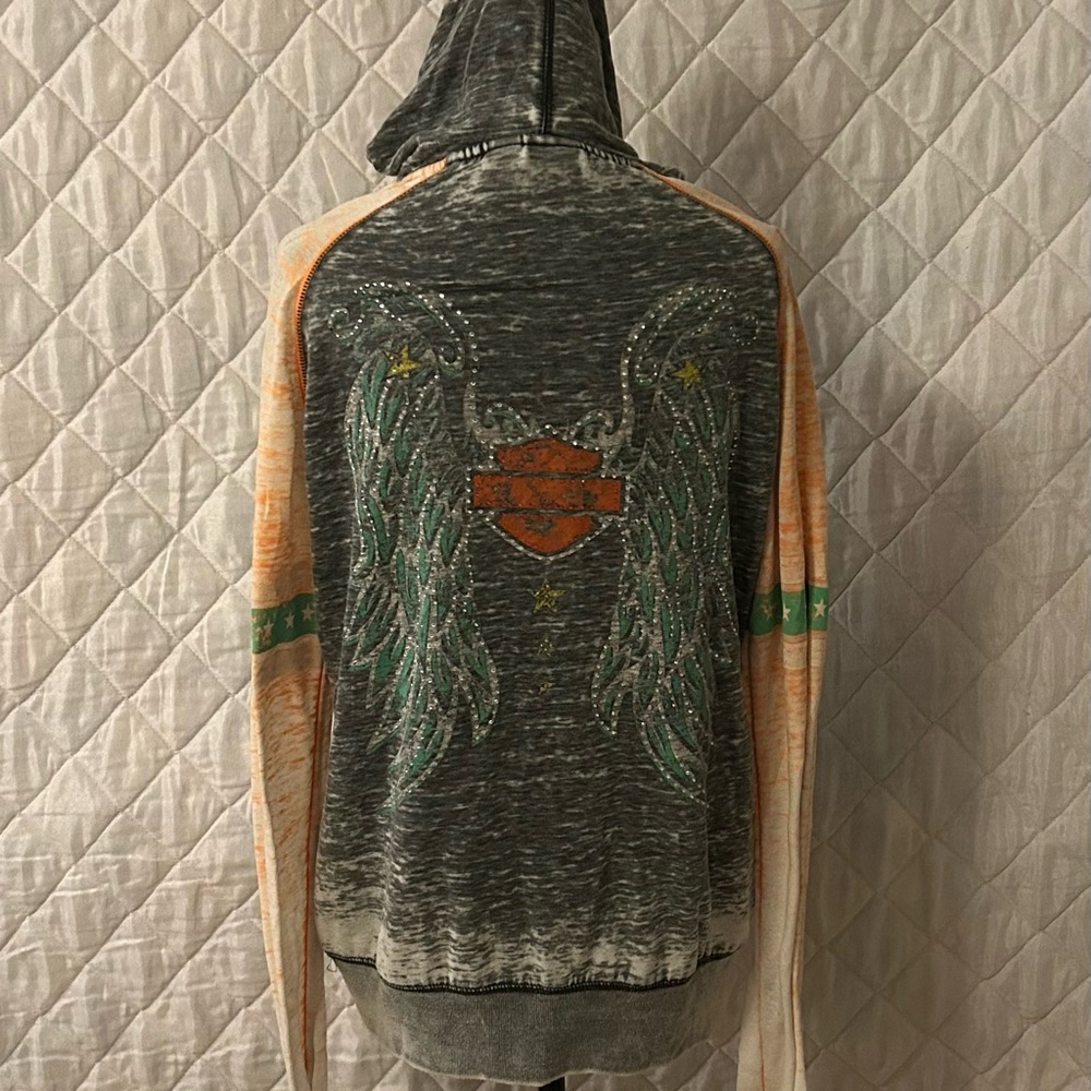 Harley-Davidson Light Weight Full Zip Hoodie